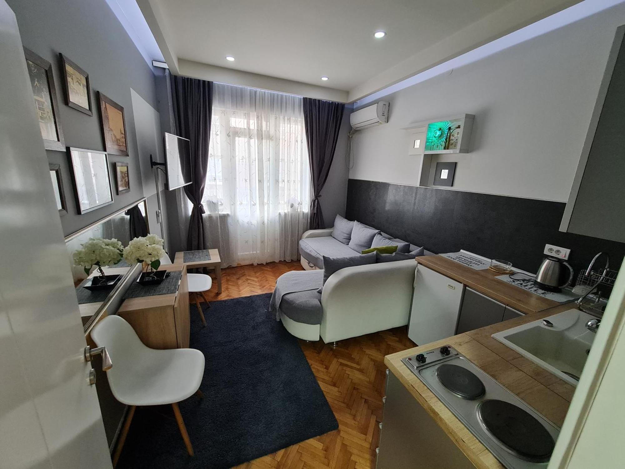 Nikola Tesla City Walk Apartman Ni Szoba fotó